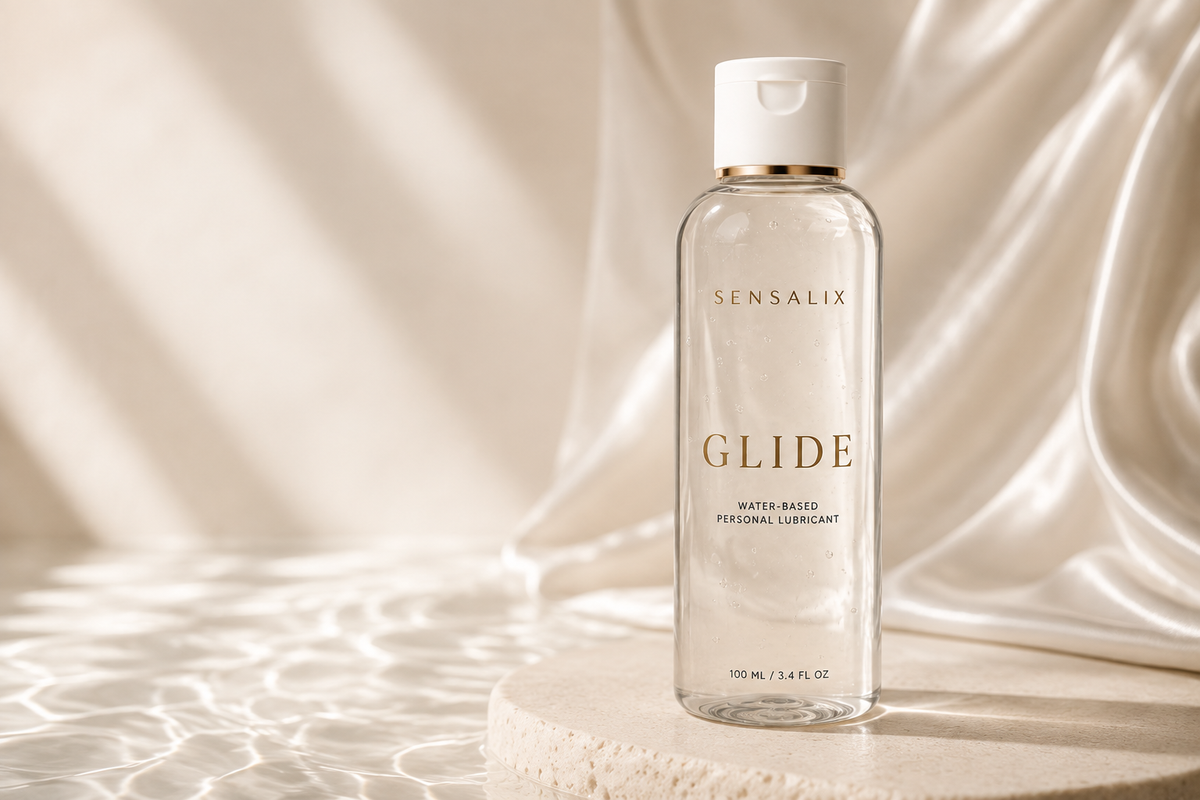 Sensalix Glide lifestyle - silk and water